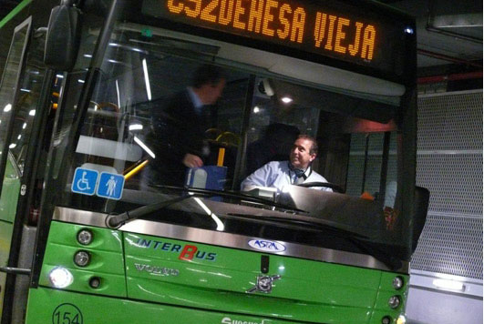 Horarios de la red de interubanos
