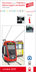 
Historical Map of Tramways and Light Rail Madrid (1871-2010)