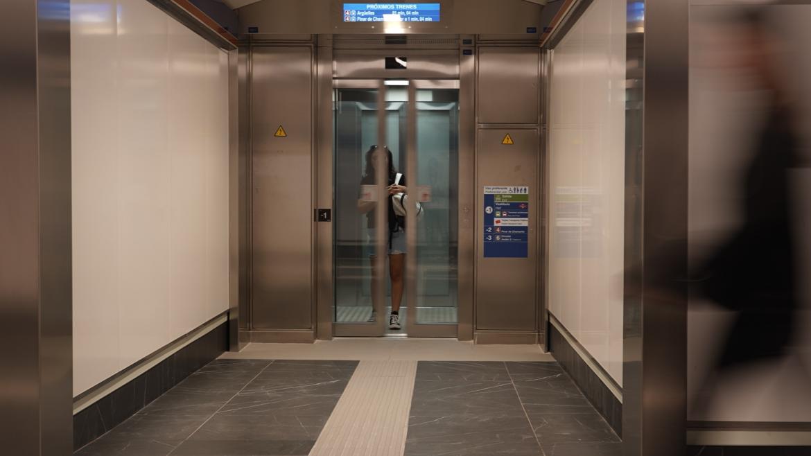 Nuevos ascensores en Metro de Ventilla