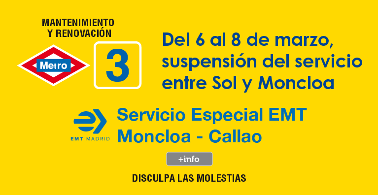 Consulta las alternativas de transporte durante la suspensión