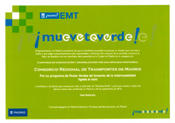 Premio Muévete Verde EMT