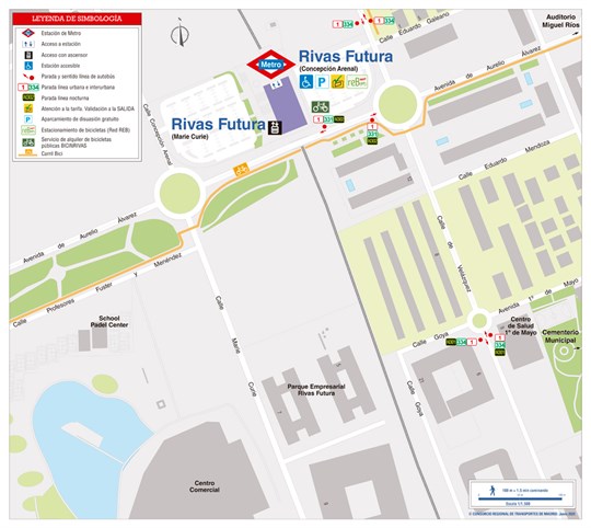 Plano Zonal Metro Rivas Futura