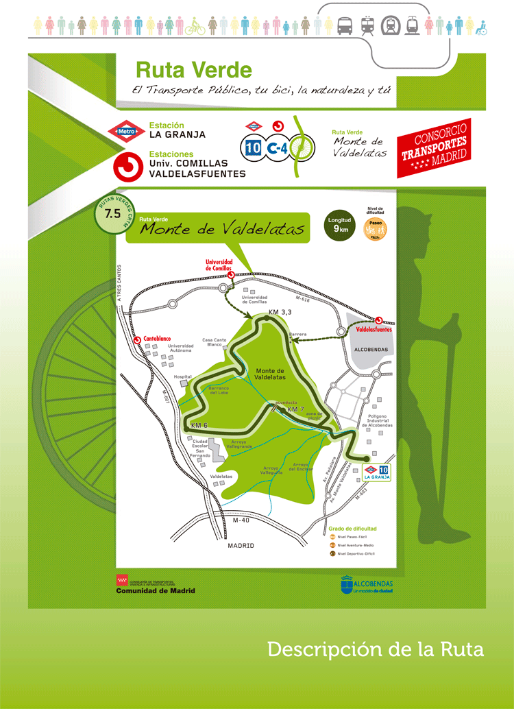 
Ruta Verde 7.5 Monte de Valdelatas
