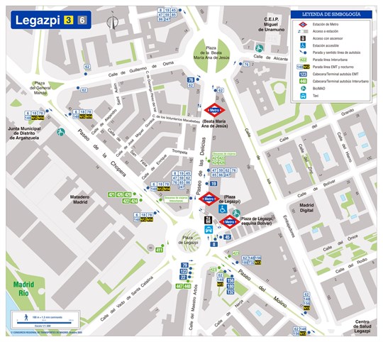 Zonal Map of Legazpi station