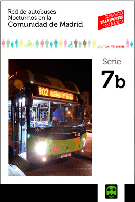 
7b. Night Bus Network of Madrid Region