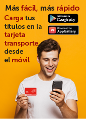 App para la carga de títulos de transporte. Recarga la tarjeta con el móvil usando NFC 