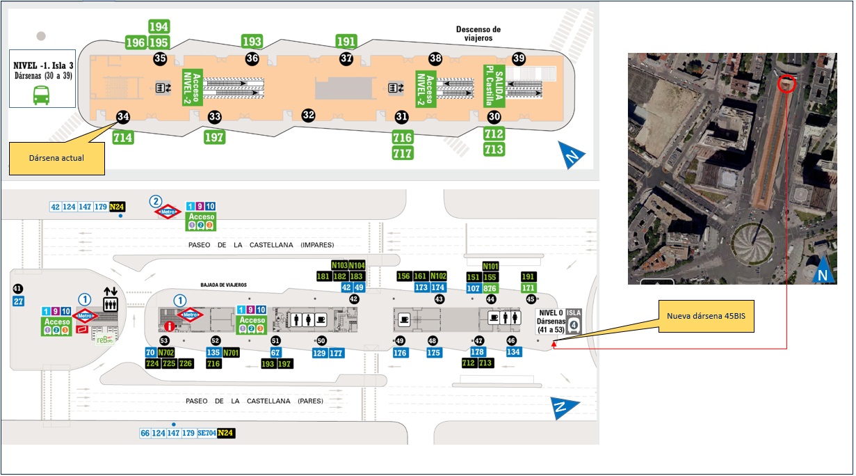 Nueva dársena Plaza de Castilla2