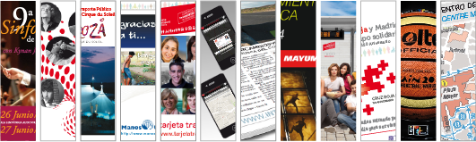 Imagen de varias campañas de comunicación