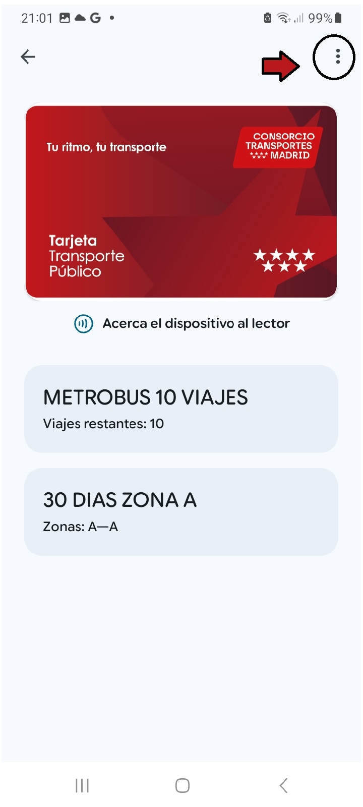 Adquirir segunda tarjeta 1