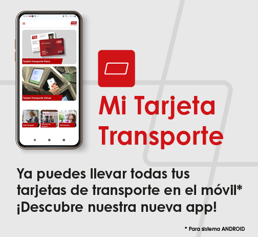 Tenemos nueva app: Mi Tarjeta Transporte