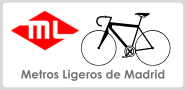 Madrid en bici Metro Ligero
