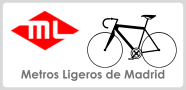 Madrid en bici Metro Ligero