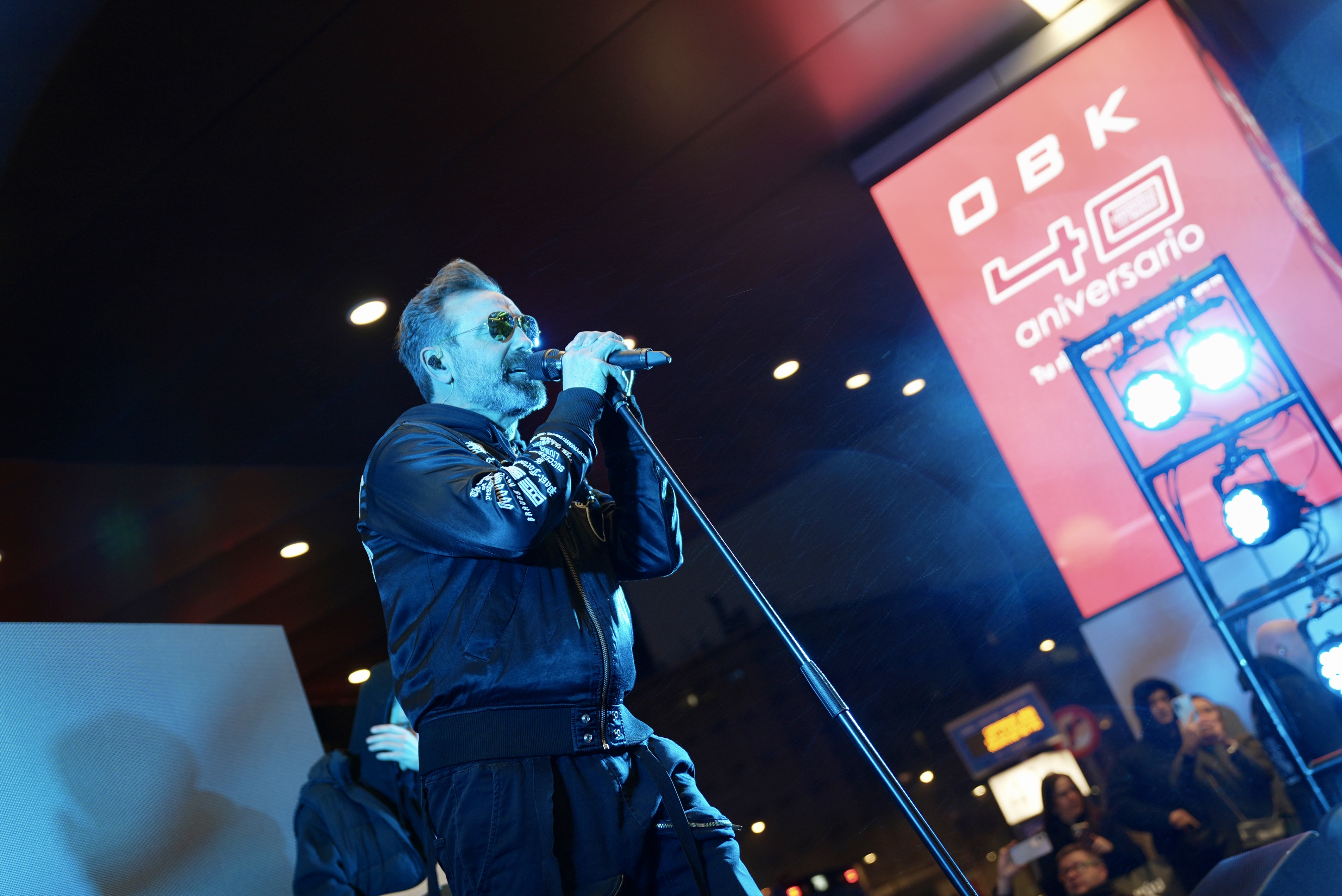 Banda OBK durante el concierto por el 40 aniversario del CRTM