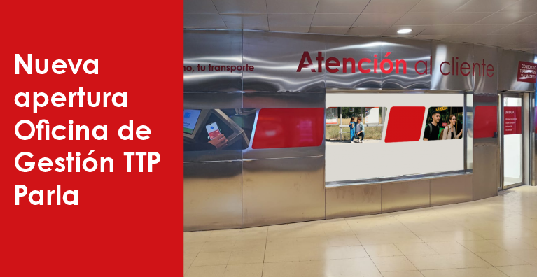 Accede a la información sobre la nueva oficina de gestión de Parla